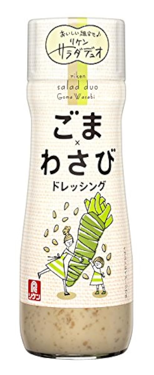 이화학 비타민 이화학 샐러드 듀오 참깨 고추냉이 드레싱 170ml×3개-60776