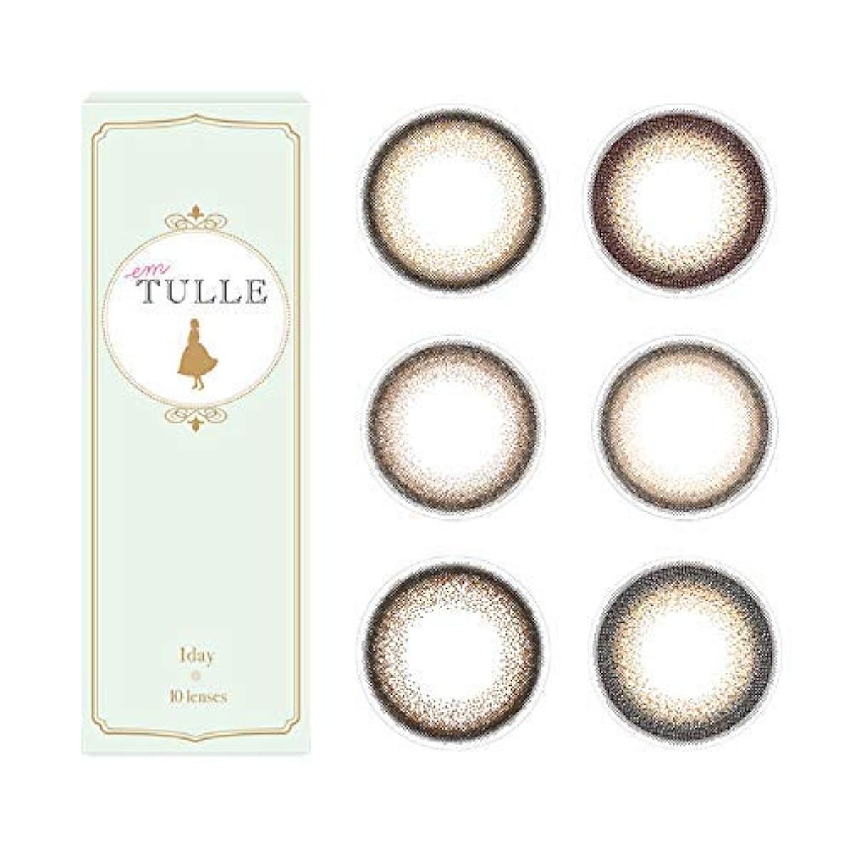 (NEO후치카라콘) em_TULLE 엔추루완데10매 UV amp;MOIST (샤를로토) ±0.00