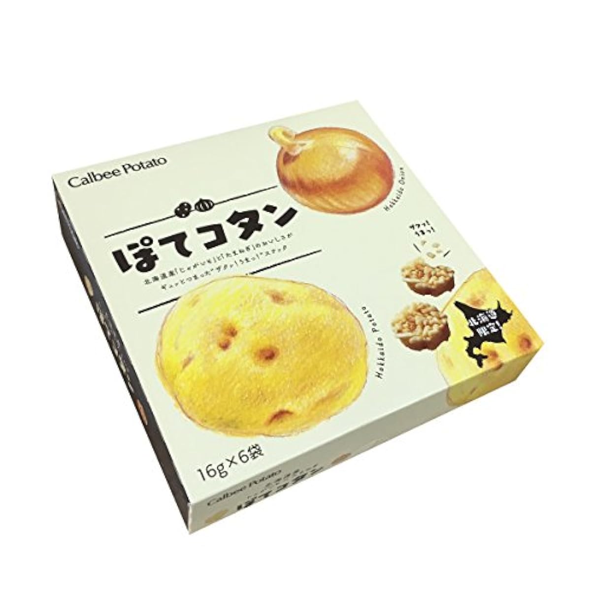 Calbee potato(신팩키지)#고고탄 96g(16g*6 포)1상자-