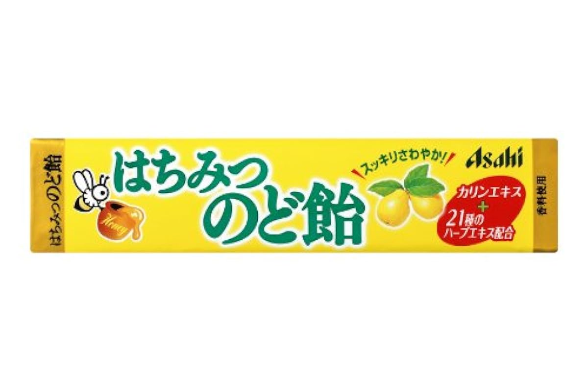 아사히 그룹 식품 벌꿀 목캔디ST 12알×10개-