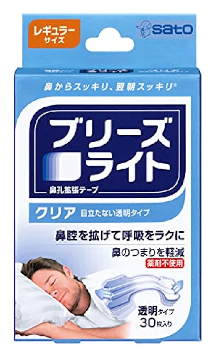 브리즈라이트 클리어 코확장 스트립 레귤러 30개입