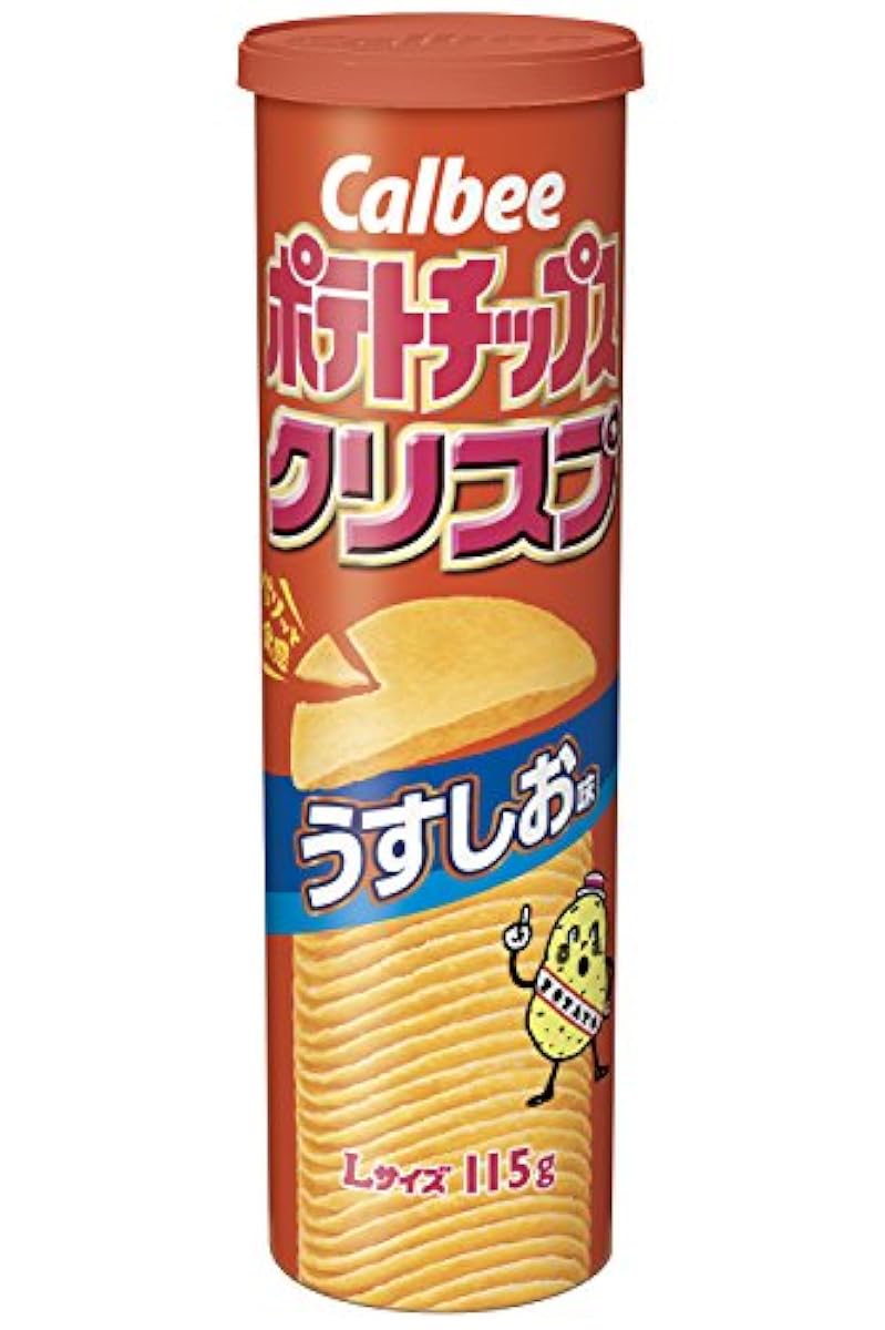 Calbee potato 칩스 크리스푸덜짠 맛 115g×12개-