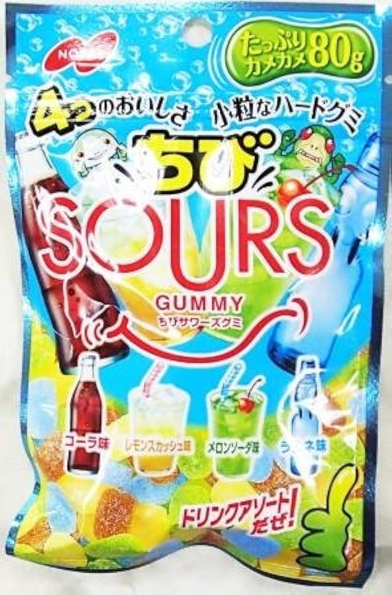 노벨 꼬마(치비) sour의 드링크어소트 80g×6개-