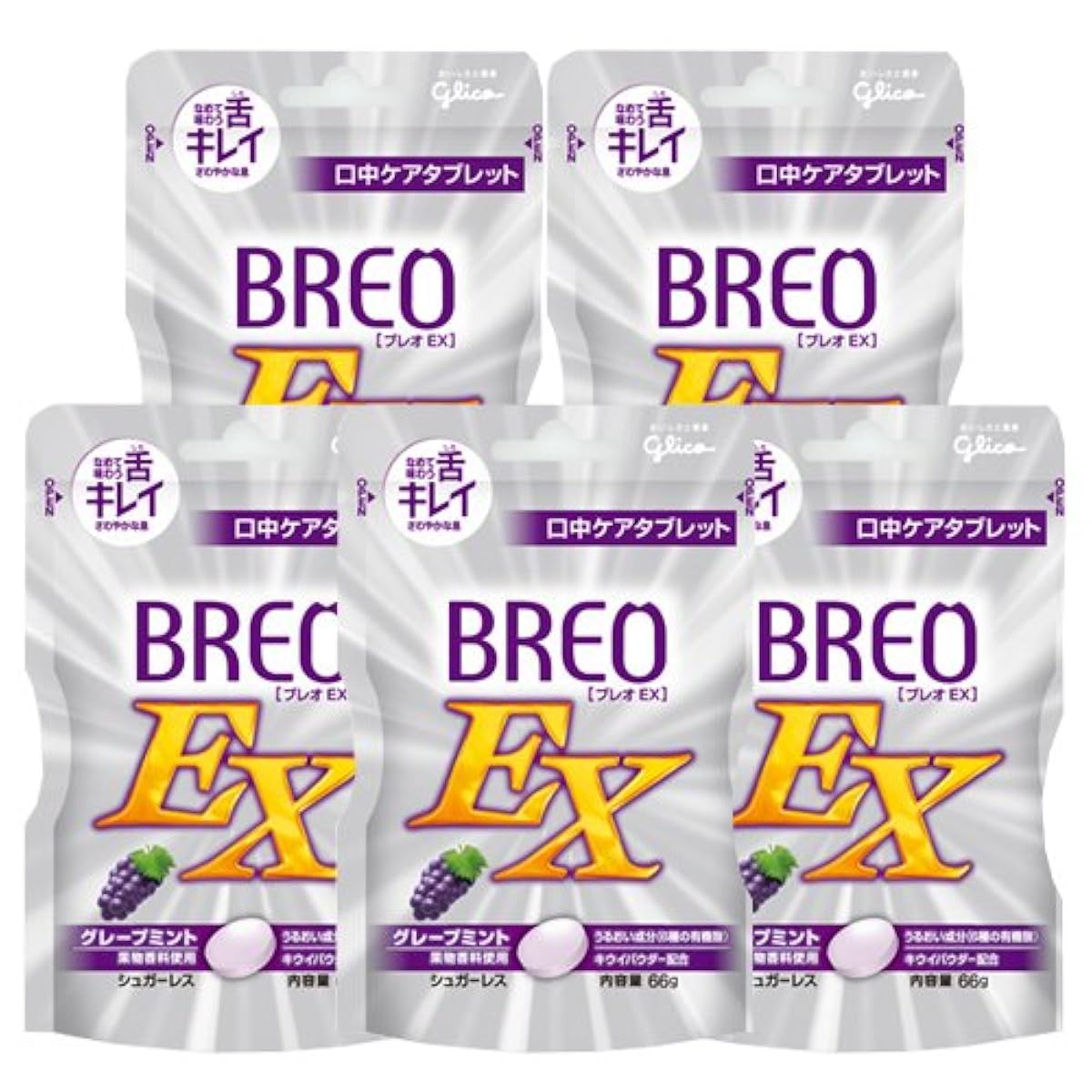 글리코 부레오EX BREO EX 66g × 5 개입안 케어 타블렛 치과 전매-