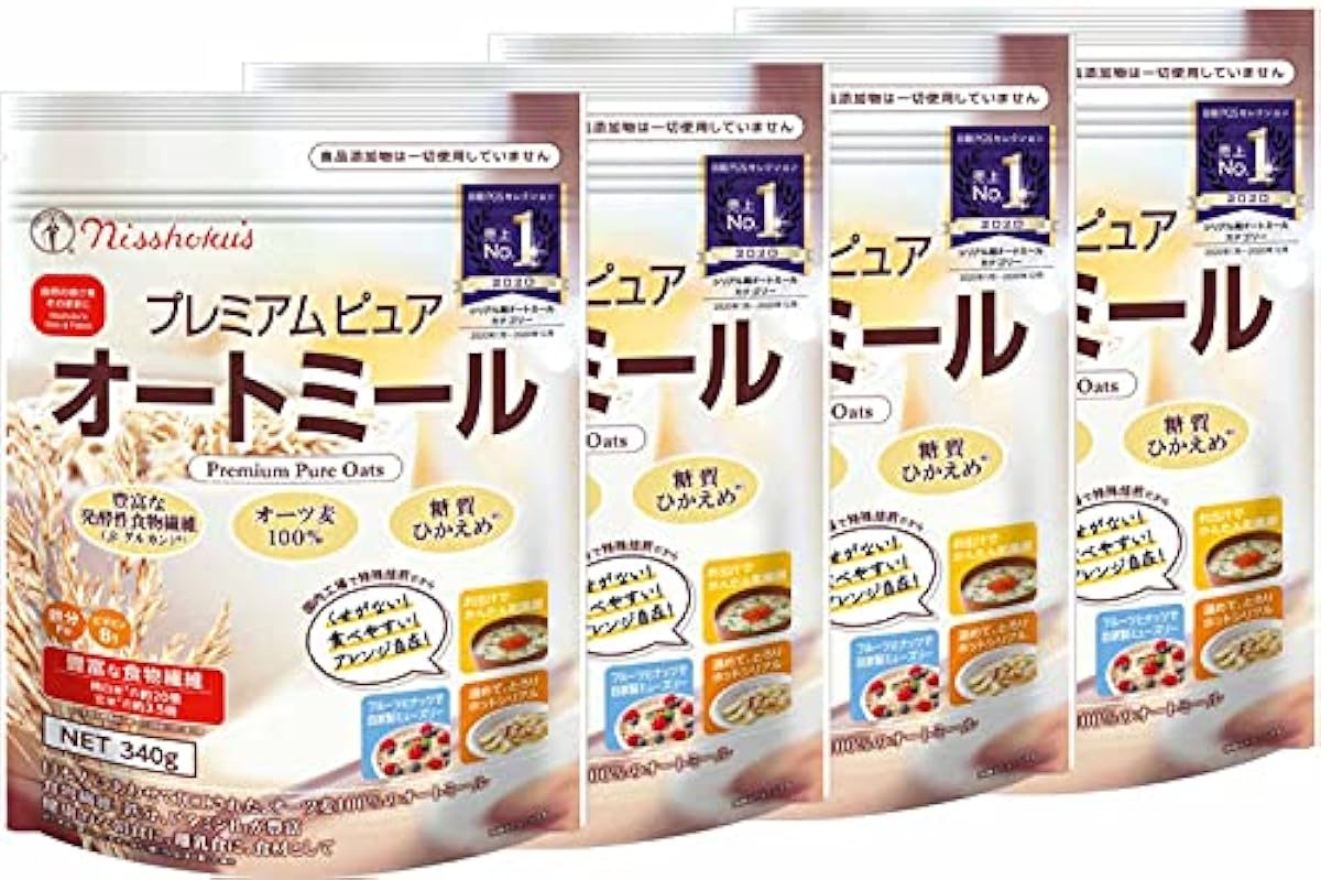 일식 프리미엄 퓨어 오토밀 340g×4개