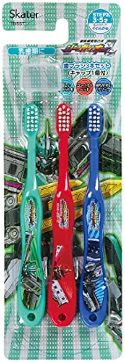 스케이터 칫솔 원아용 3-5 재보통 3개입 신 카 리온 Z 14cm TB5ST-A