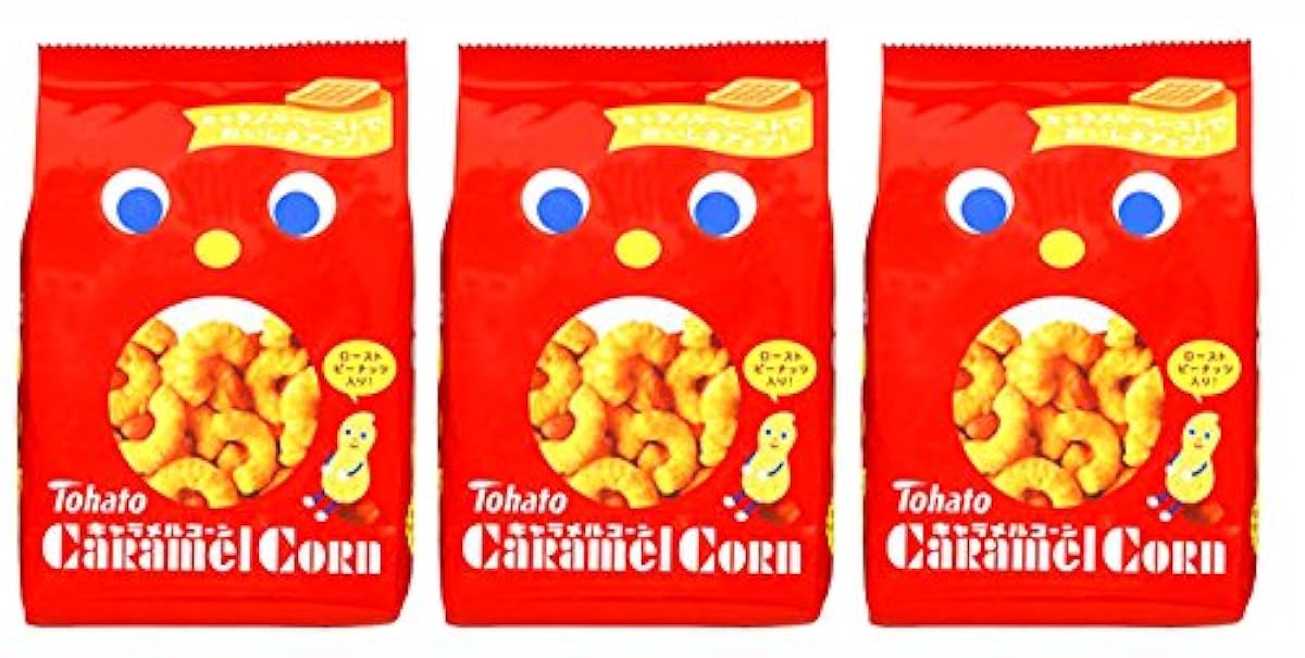 tohato 캐러멜 콘 80g×3개