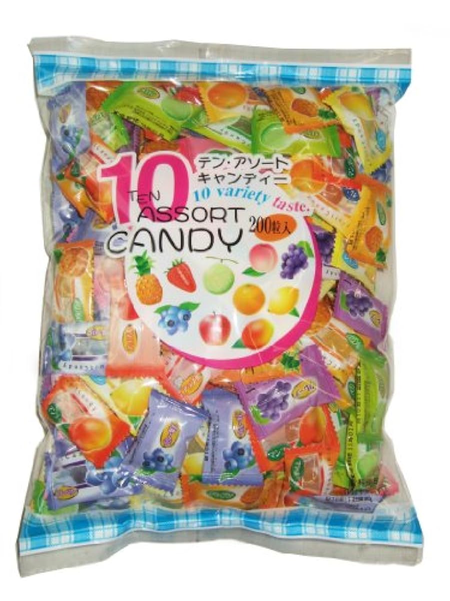 10어소트 후르츠 캔디 560g-