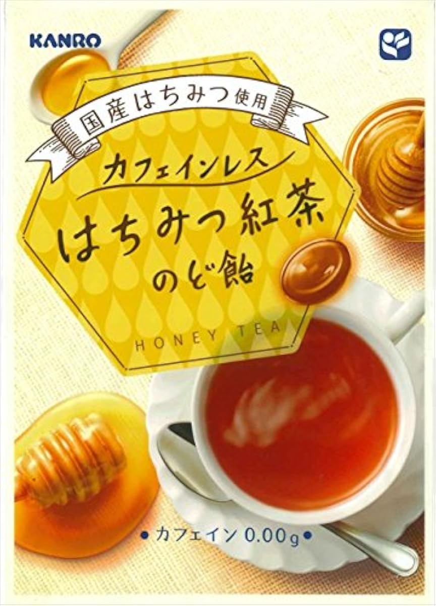 칸로 카페인 레스 벌꿀 홍차 목캔디 75g×6 포-400350 (2018-01-29)