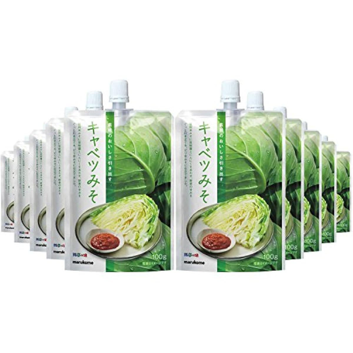 마르코메 요정의 맛 양배추 된장 100g×10개-
