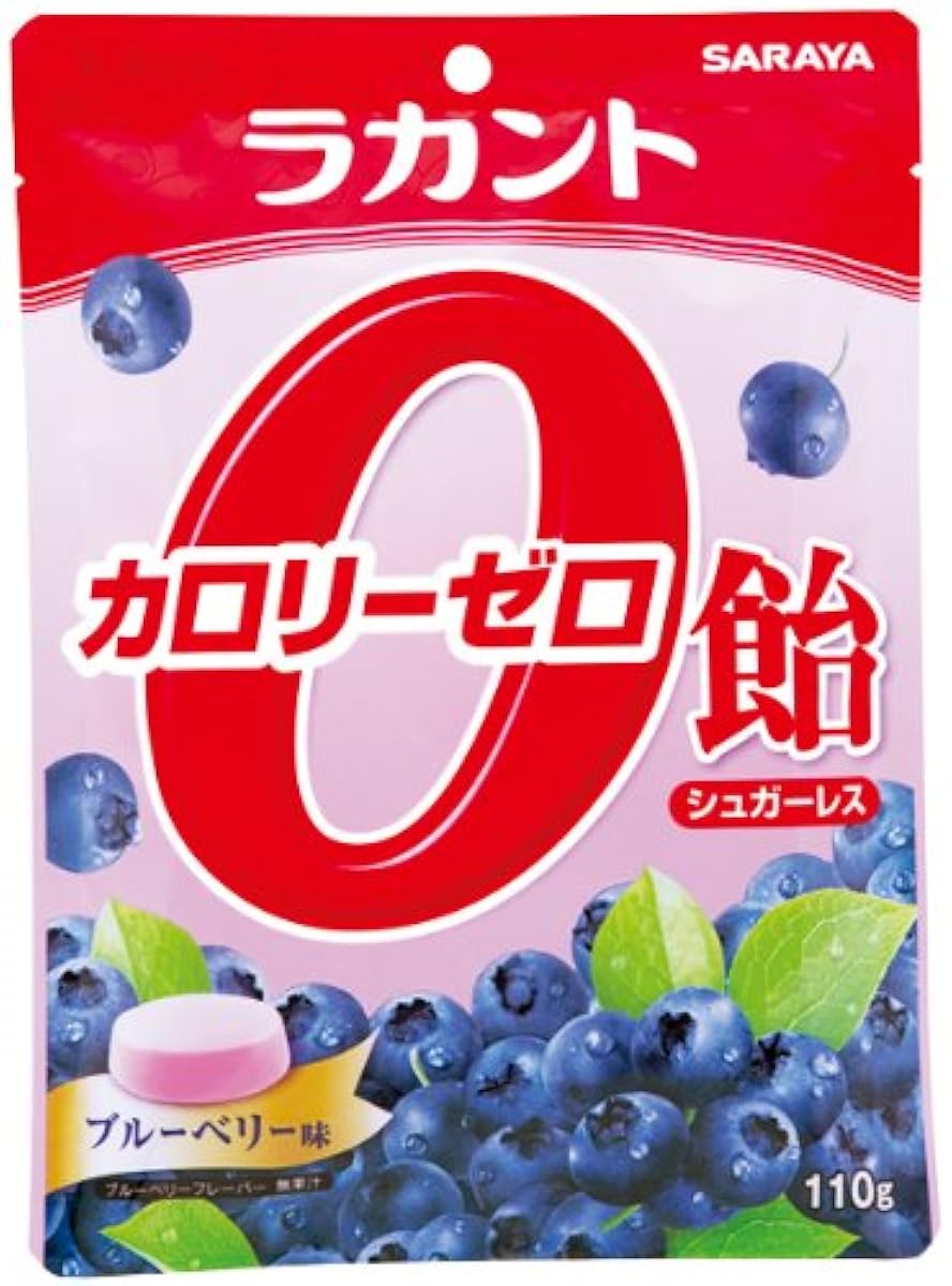 라칸토 칼로리 제로 엿 슈가리스 블루베리 맛 110g-