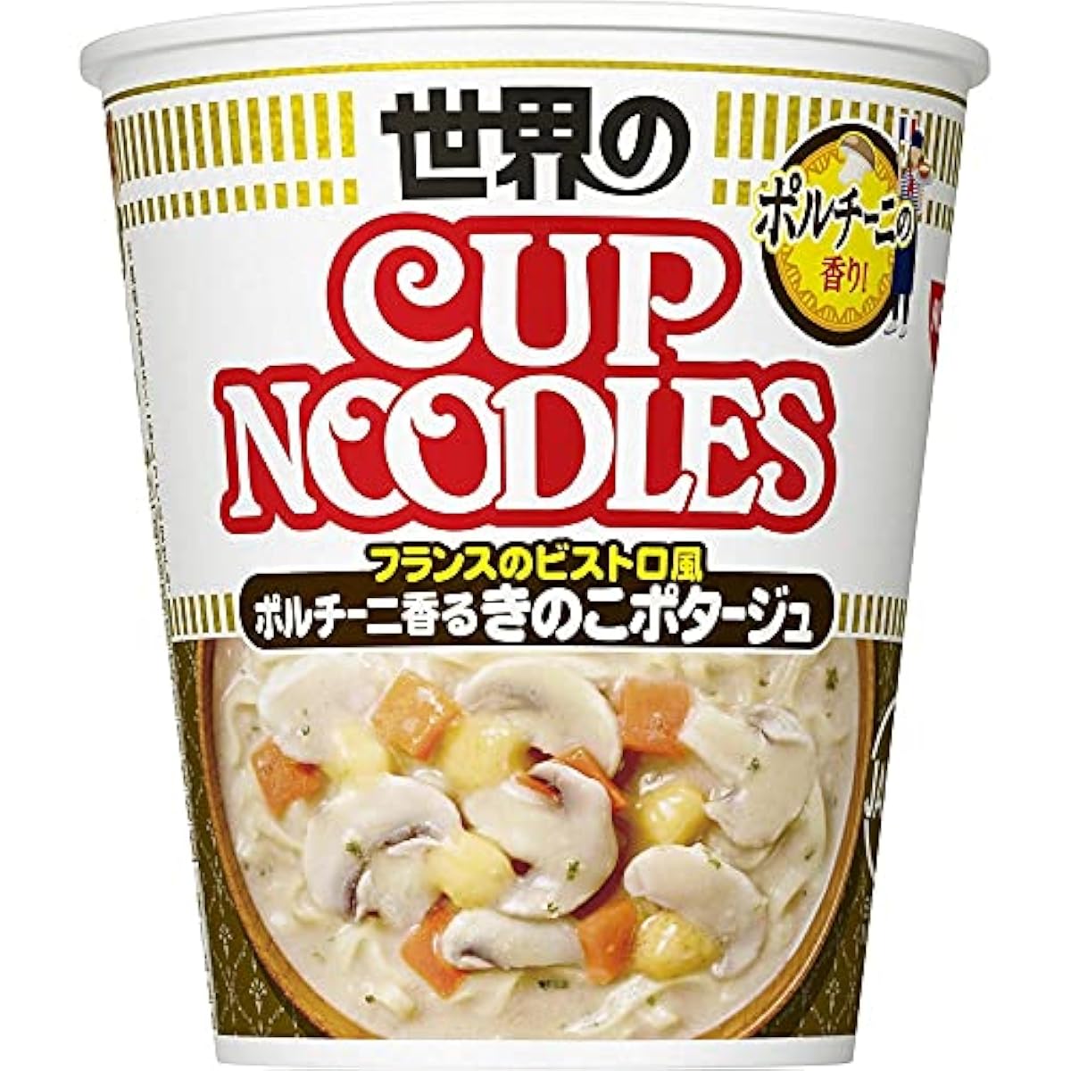 닛신식품 컵 누들 포르치니니향기가 나는 버섯 포타주 79g×12개