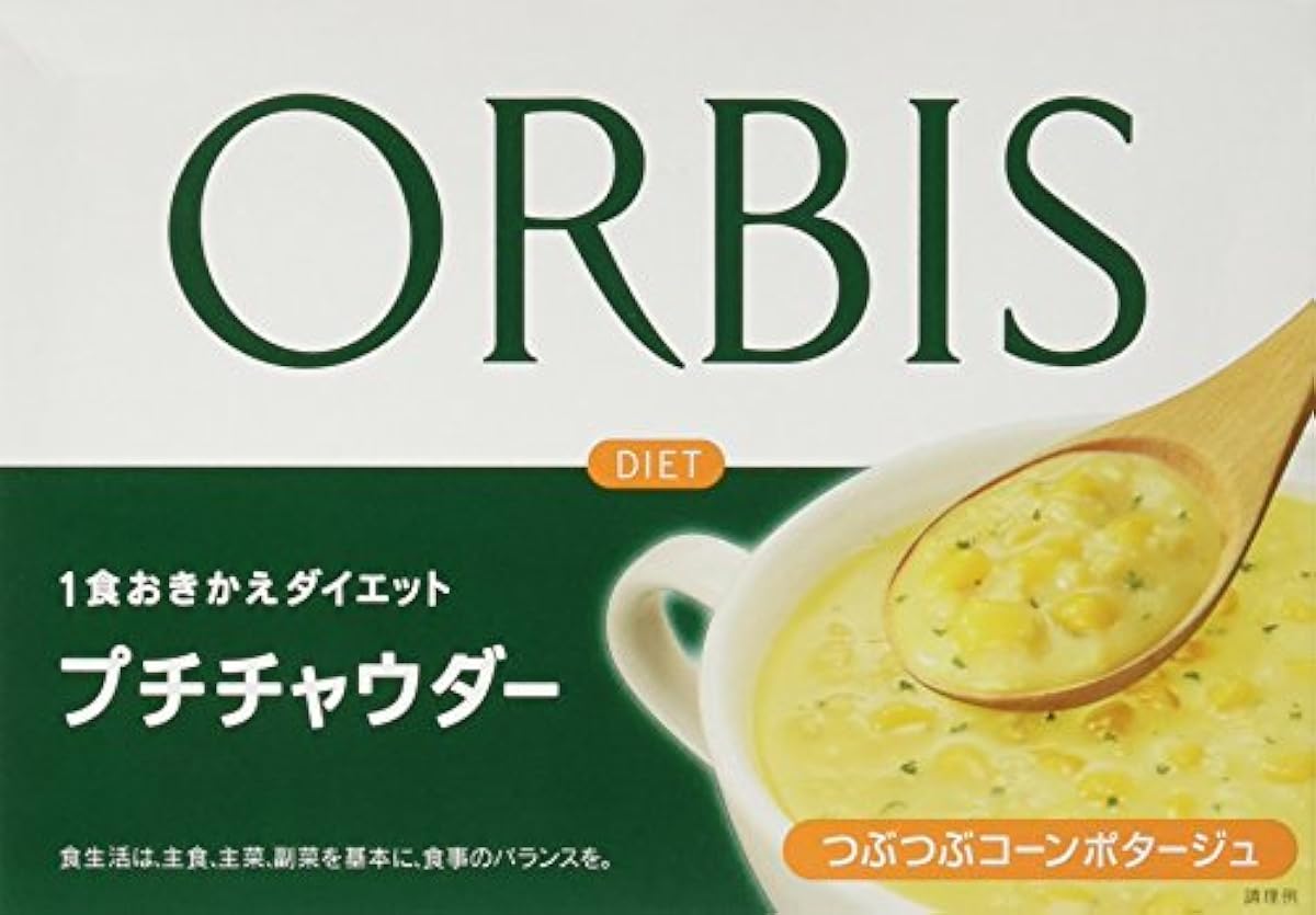 올비스(ORBIS) 쁘띠 차우더 콘포타주 34.0g×7 식분 ◎다이어트 스프◎ 1 식분123kcal