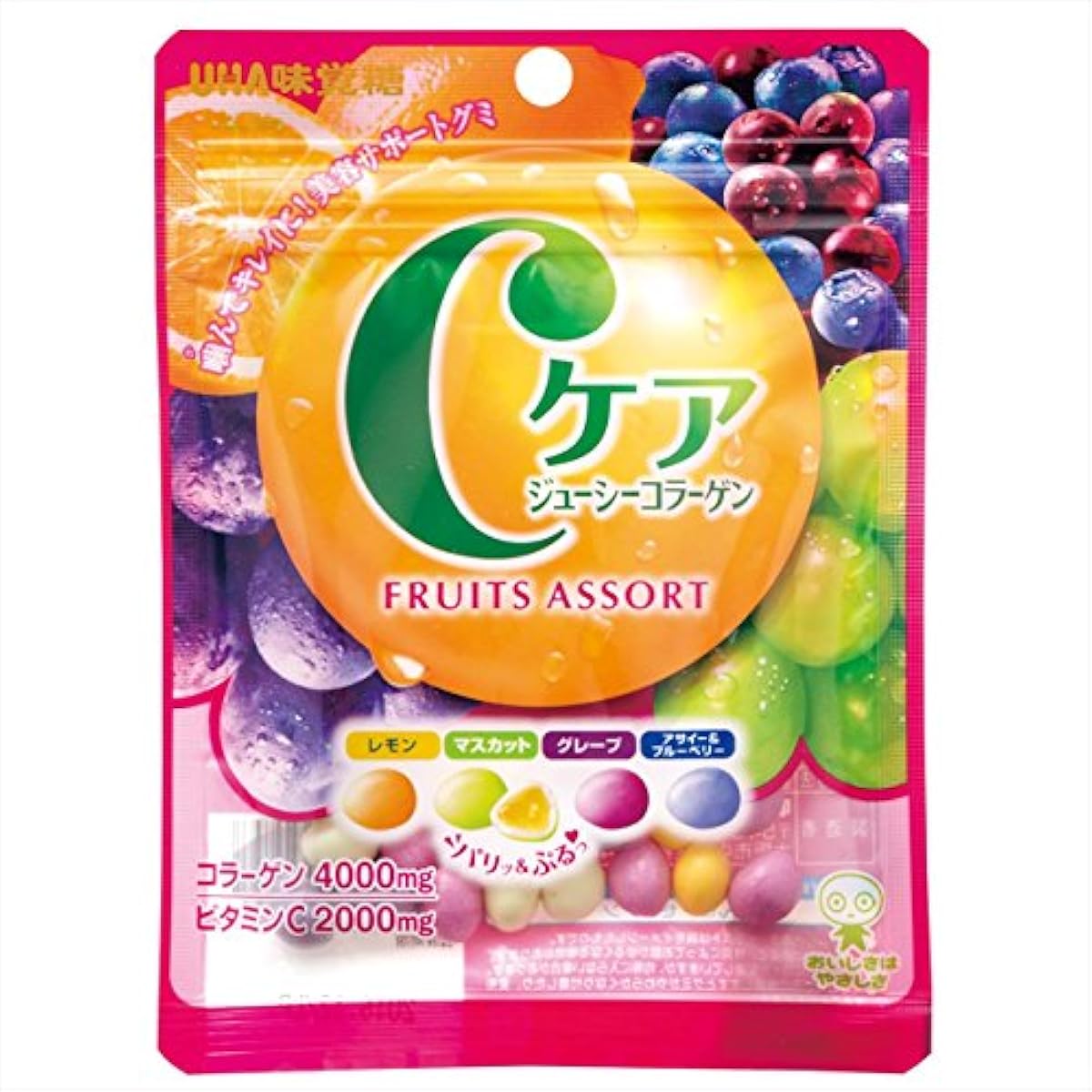 미카쿠토쿠토 C케어 쥬시 콜라겐 후르츠어소트 60G-1880332 (2016-12-08)