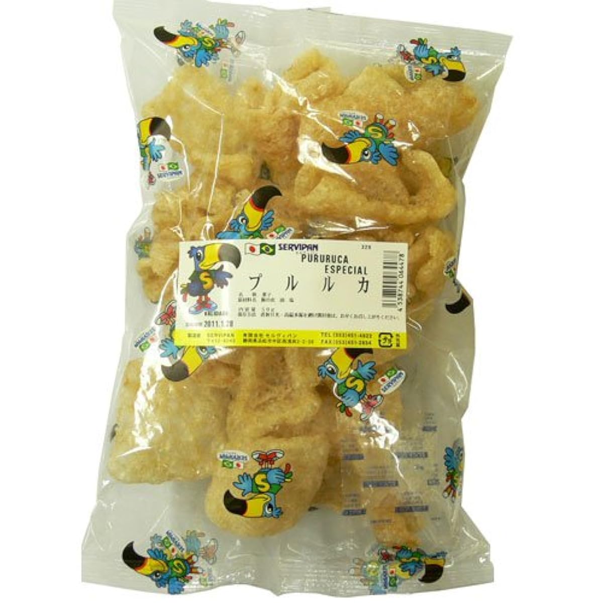 Pull룻카・에스 배샤루 (지차론・돈가죽(껍질)의 튀김) 50g 셀비판-