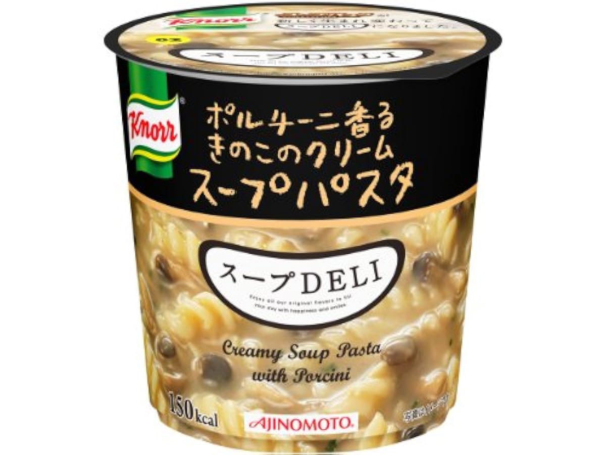 아지노모토 knorr 스프DELI 포르치니니향기가 난 버섯의 크림 스프 파스타 37.8g×6개- (2011-08-19)