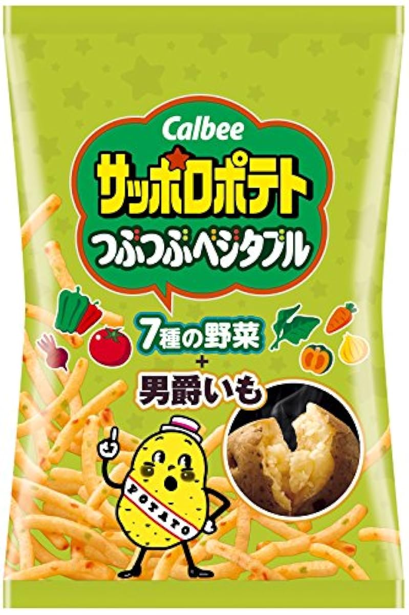 Calbee 삿포로 포데도알갱이 베지터블 85g-