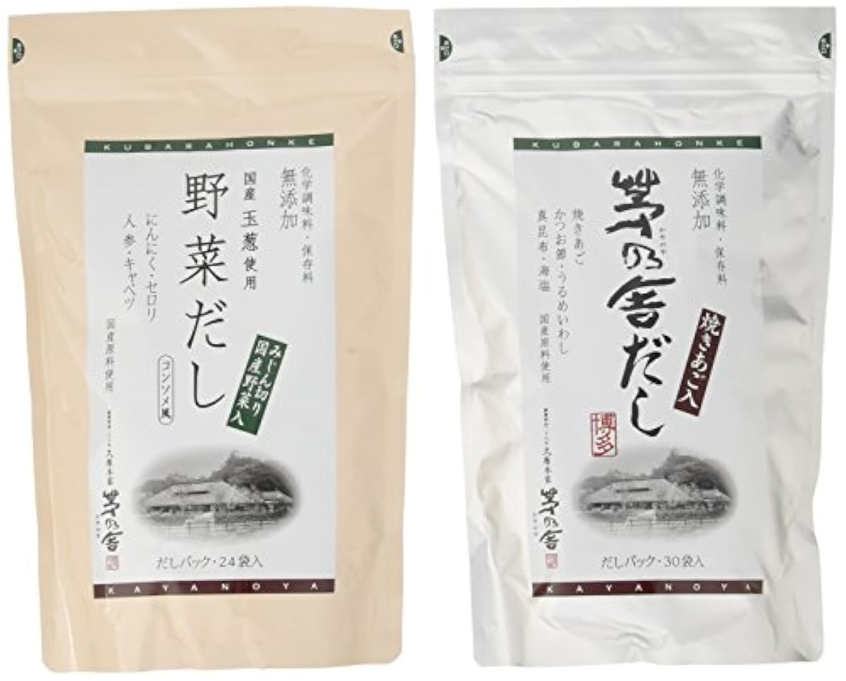 치노샤 다시 육수 8g×30봉입 & 야채 육수 8g×24봉