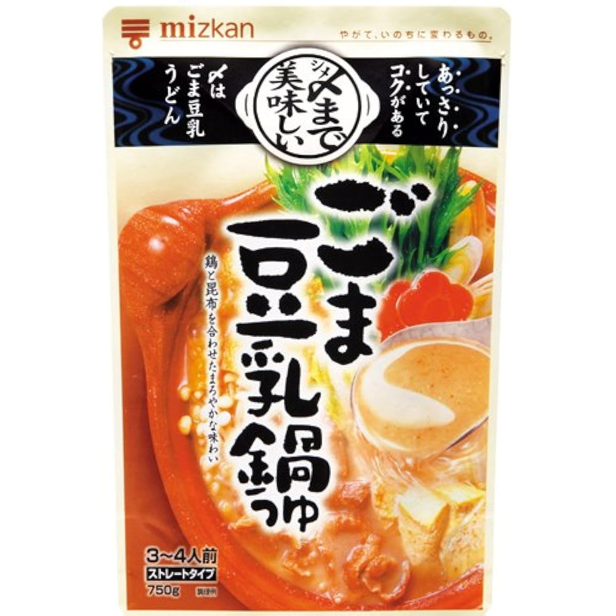 미츠칸〆까지 맛있은 참깨 두유과 조금도 스트레이트 750g-