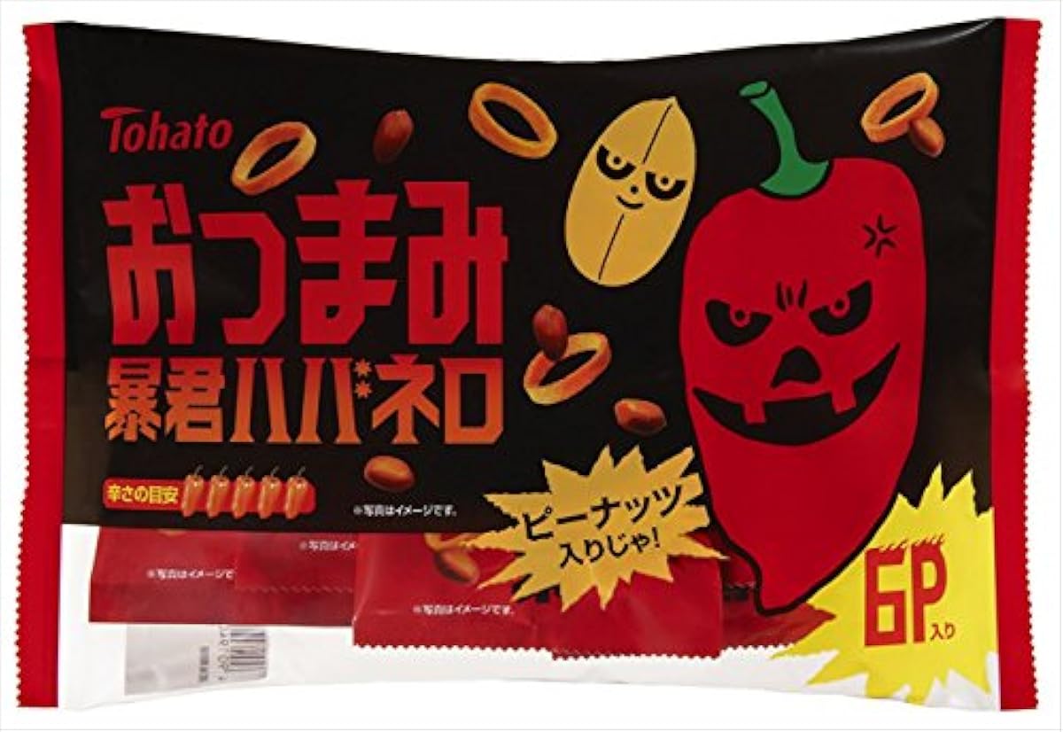 tohato 6P 안주 폭군 하바네로 12g×6 포×15 포-940766 (2018-01-15)