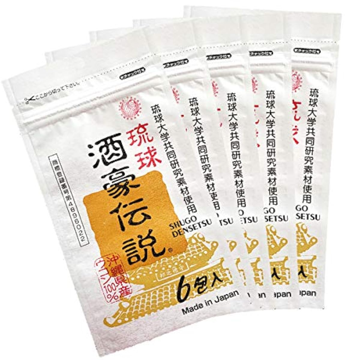 류큐 슈고전설 숙취 케어 6포×5개