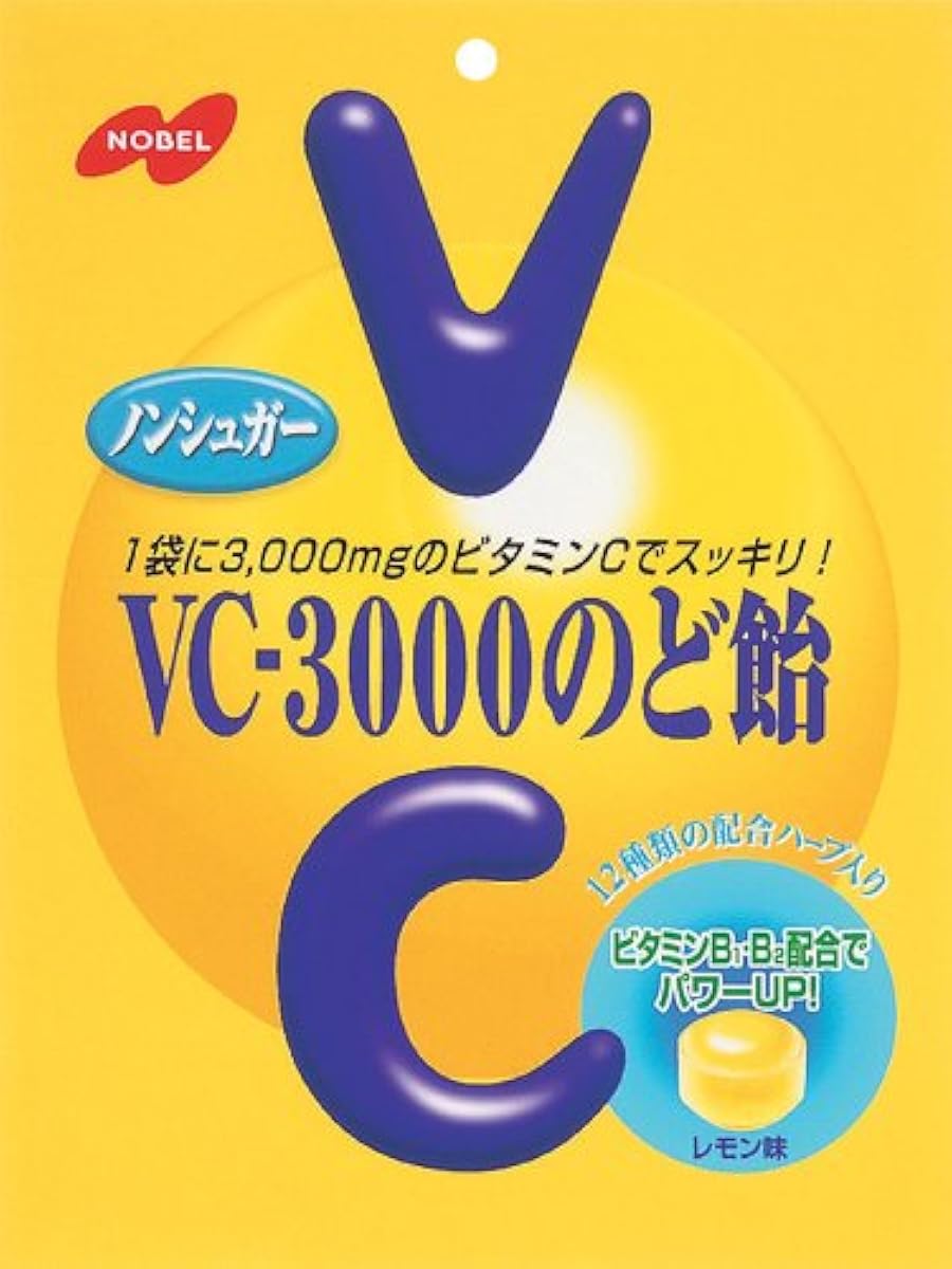 노벨 VC-3000목캔디 90g×6개-