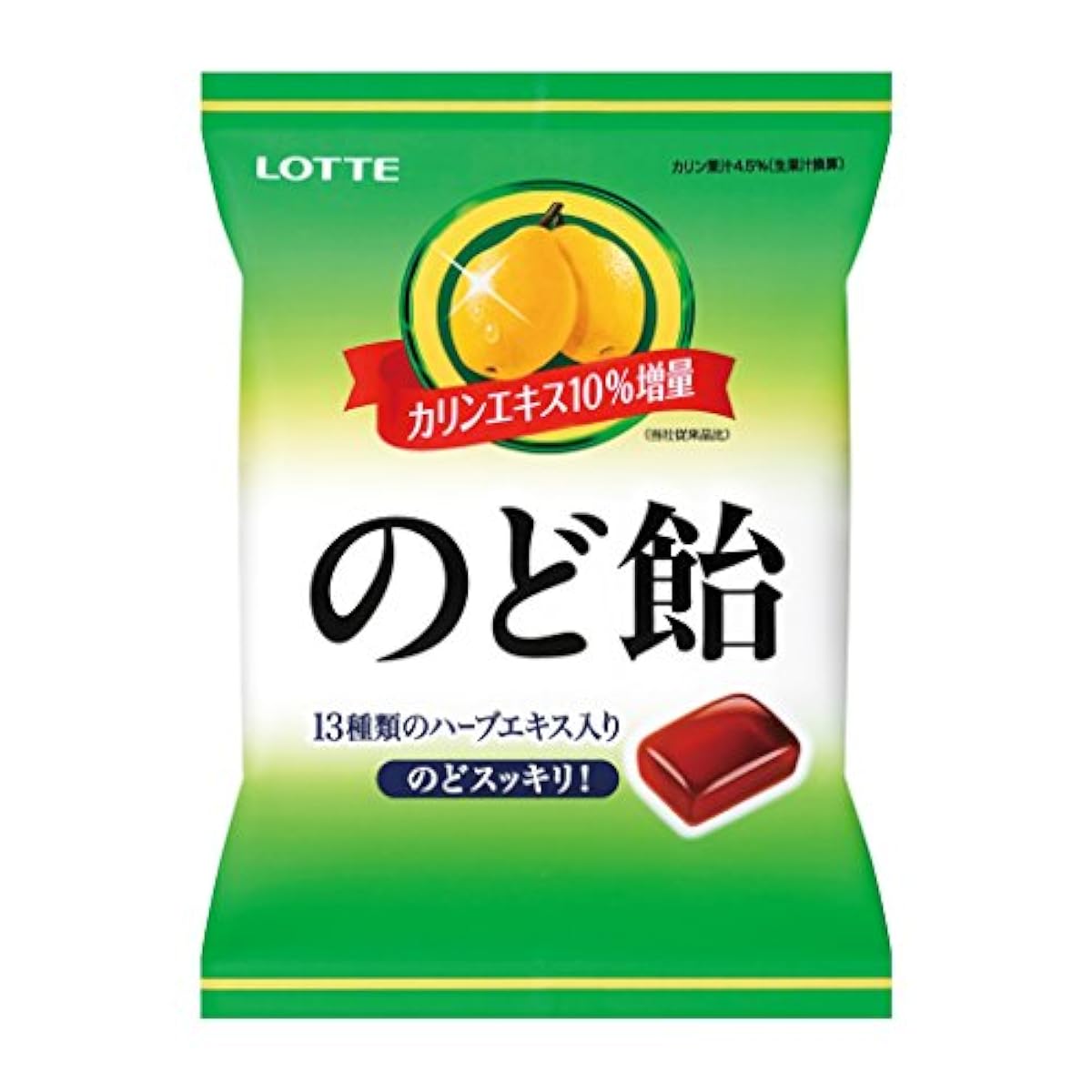 롯데 목캔디(대) 110g×10 포-