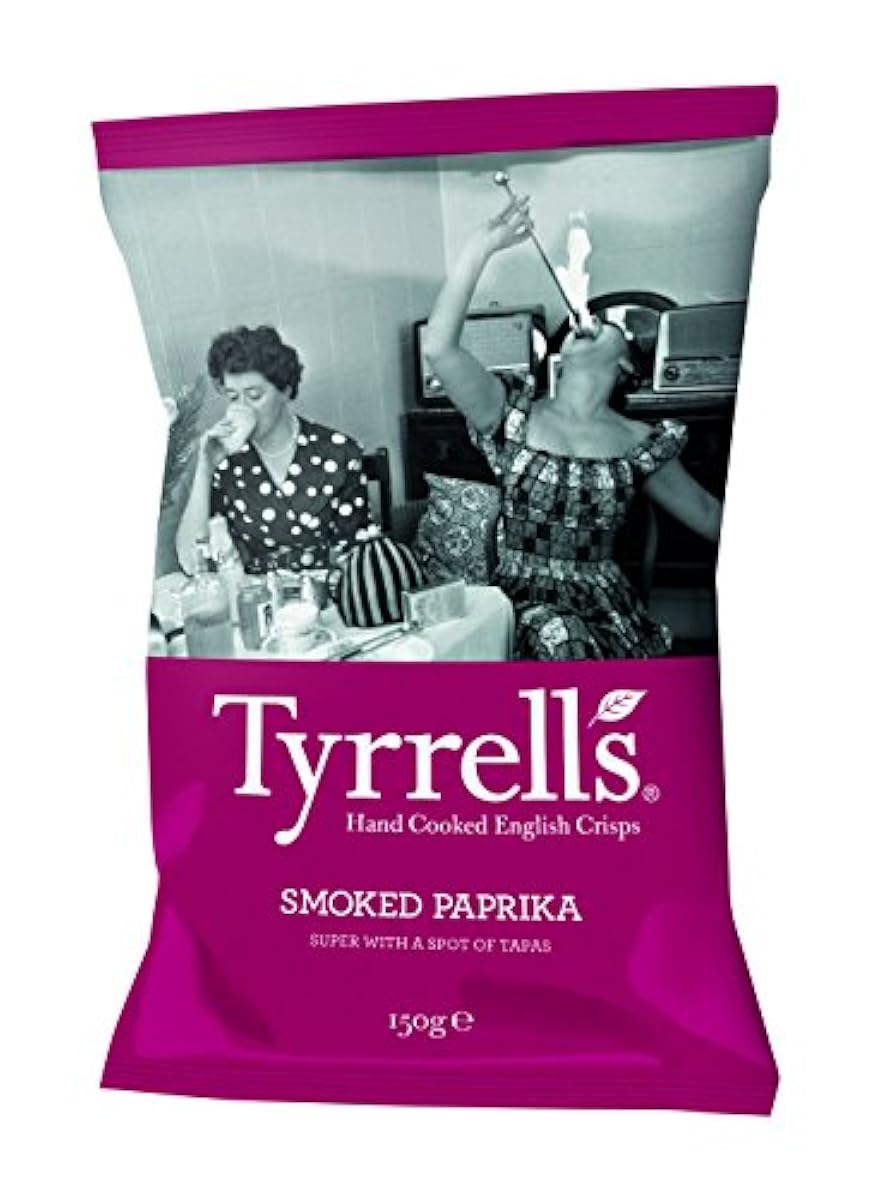 Tyrrells 포테이토 칩 스모크 파프리카 150g-