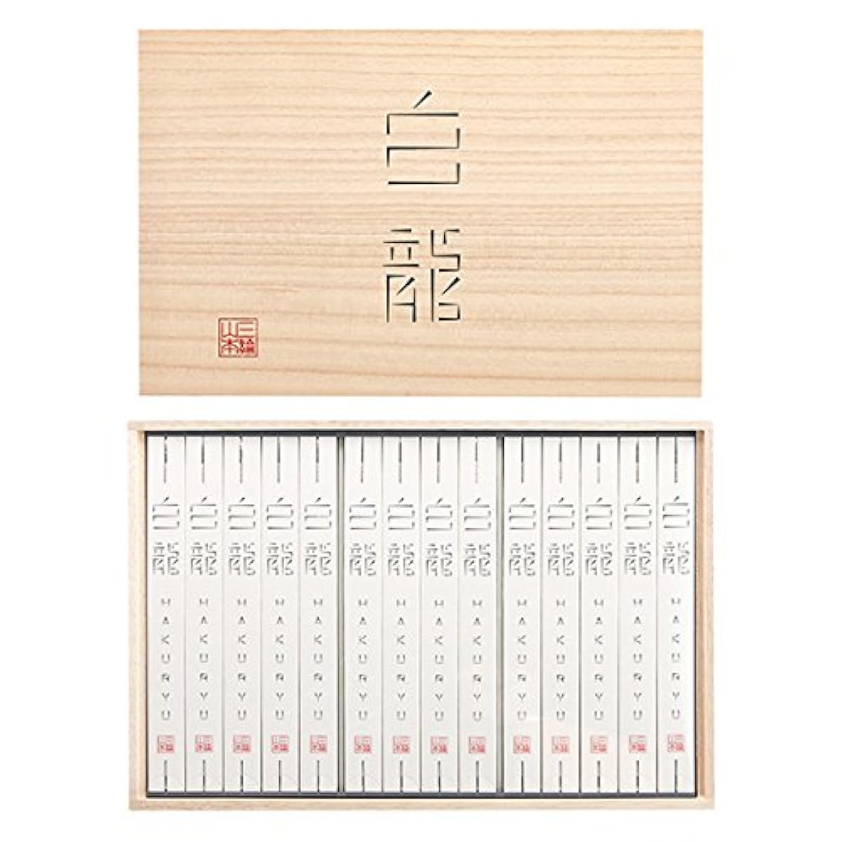 (답례용)포장필 미와 야마모토 극세수 연소면 백용 700g(40g×14상자 안에 들어 있음(소중히 간직함))