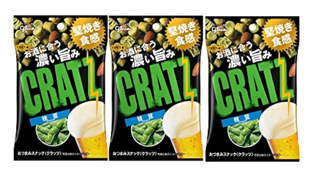 에사키 글리코 CRATZ완두콩 42g×3 포- (2018-01-17)