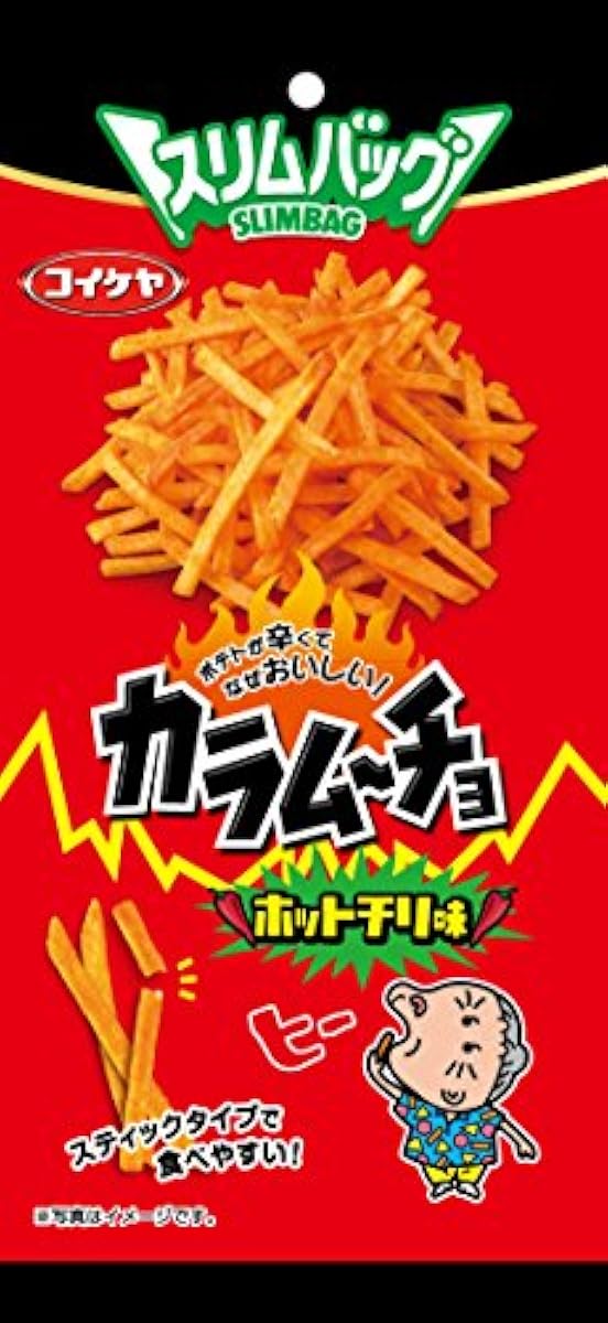 코이케야 슬림 백 스틱 카라무쵸 핫 칠리 맛 40g×6 포-531251