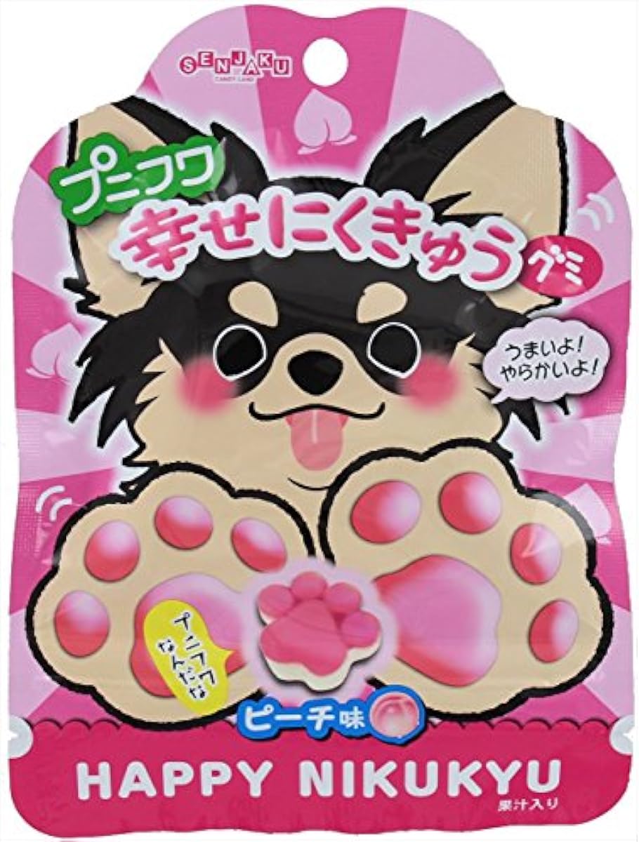 선작엿 푸니후와행운이게 # 뜸 젤리 피치 맛 30g×6 포-750119
