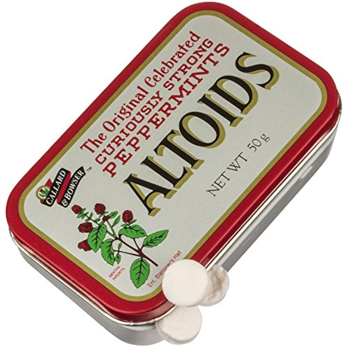 ALTOIDS 페퍼민트 캔디 캔 50g-