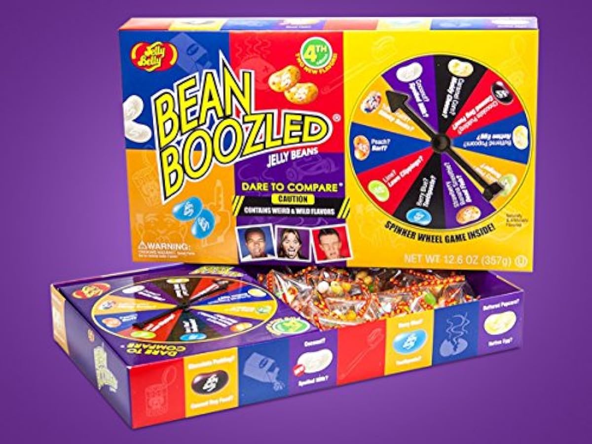 점보 제리 빈즈 스피너(spinner) 게임 bean부즈루 Jelly BeanBoozled Spinner Game-