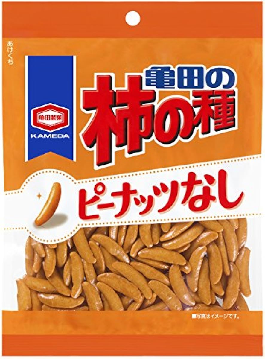 카메다 카메다의 감씨과자 카키노타네 카키피100% 130g×12 포-