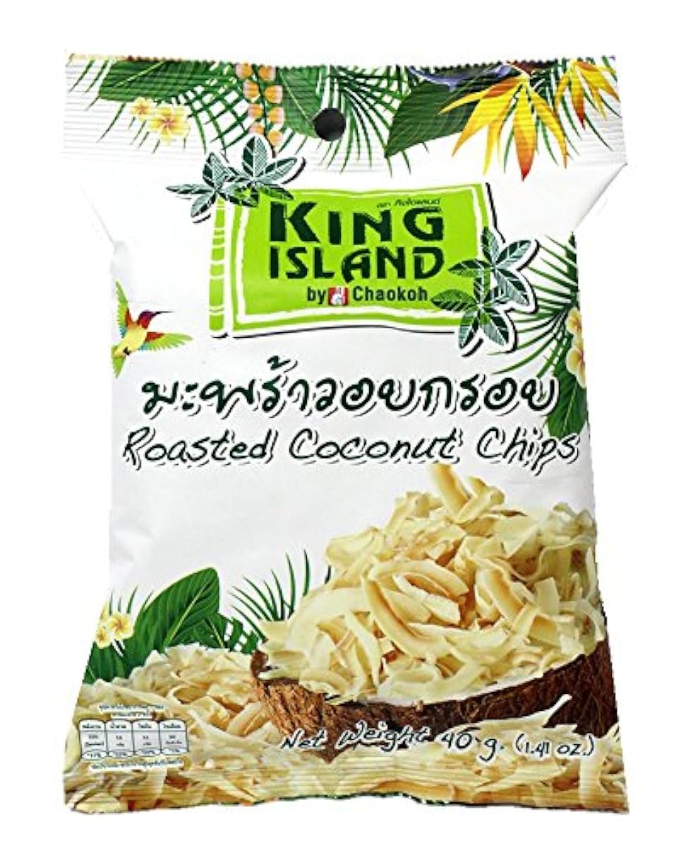 킹 아일랜드 코코넛 칩스 40g×6개-