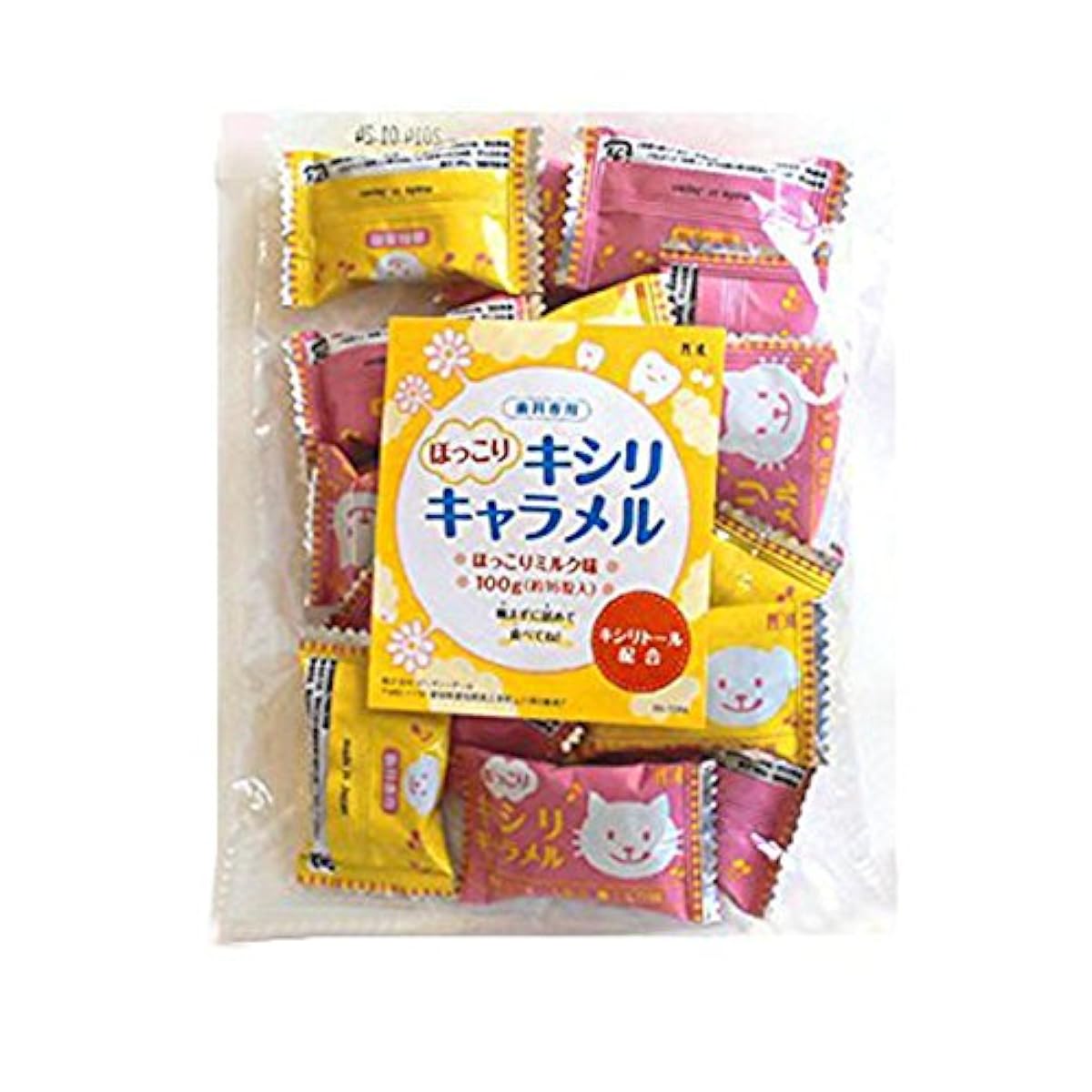 기시리캬라메루 법짝 달콤한 밀크 맛 100g(약16알입)×1봉지단품109-