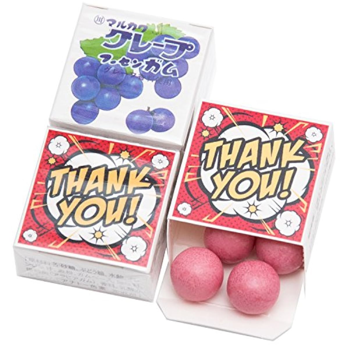 『 Thank you bom 』 퇴직 인사 감사 과자 고마워 메세지 말 강 껌 24개입-