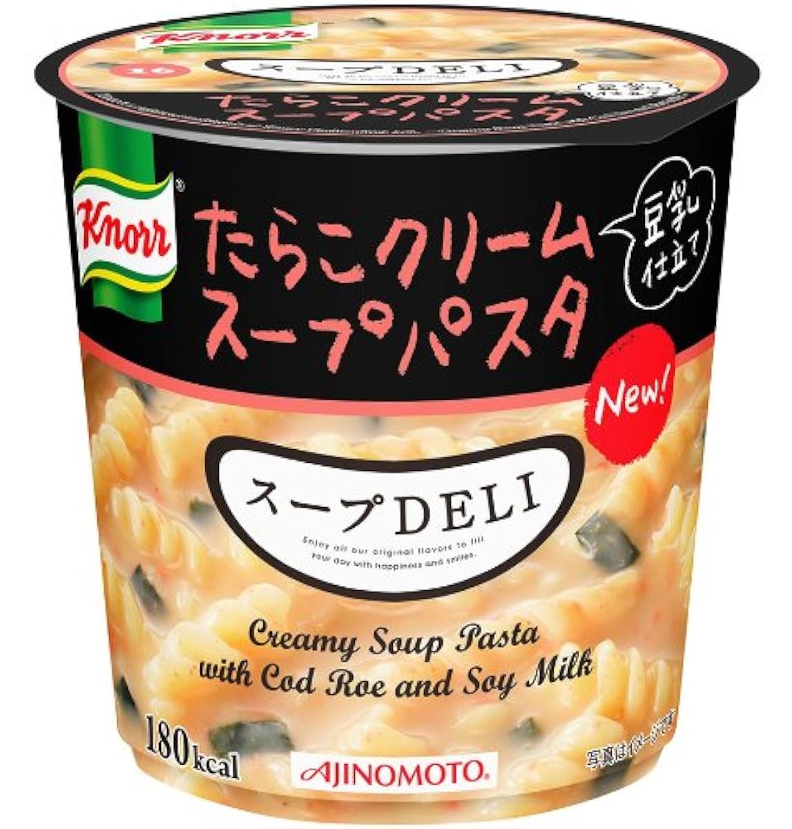 아지노모토 knorr스푸DELI 명란젓 크림 스프 파스타<豆乳仕立て> 44.7g×6개-