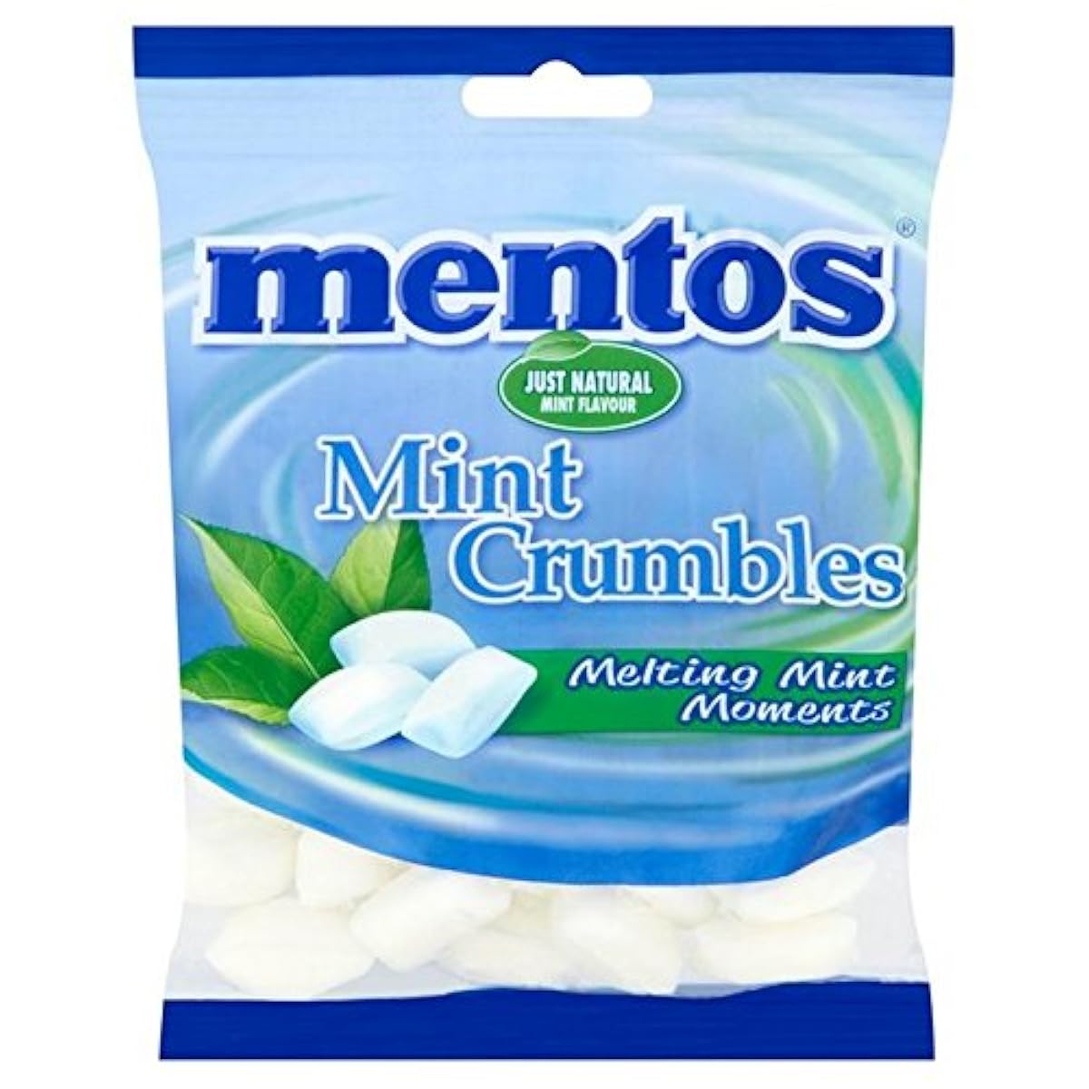 (Mentos (멘토스(Mentos))) 민트는 200그램을 부서집니다 (x2) - Mentos Mint Crumbles 200g (Pack of 2) -