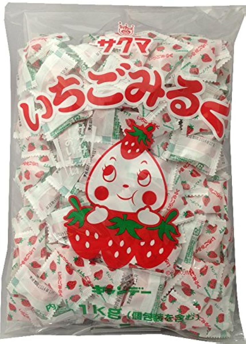 사쿠마제과 딸기 본 #(pillow) 1kg-