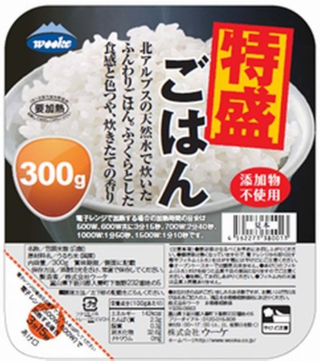 우―케 부드럽게 밥 특대 국내산100% 300g×24개-