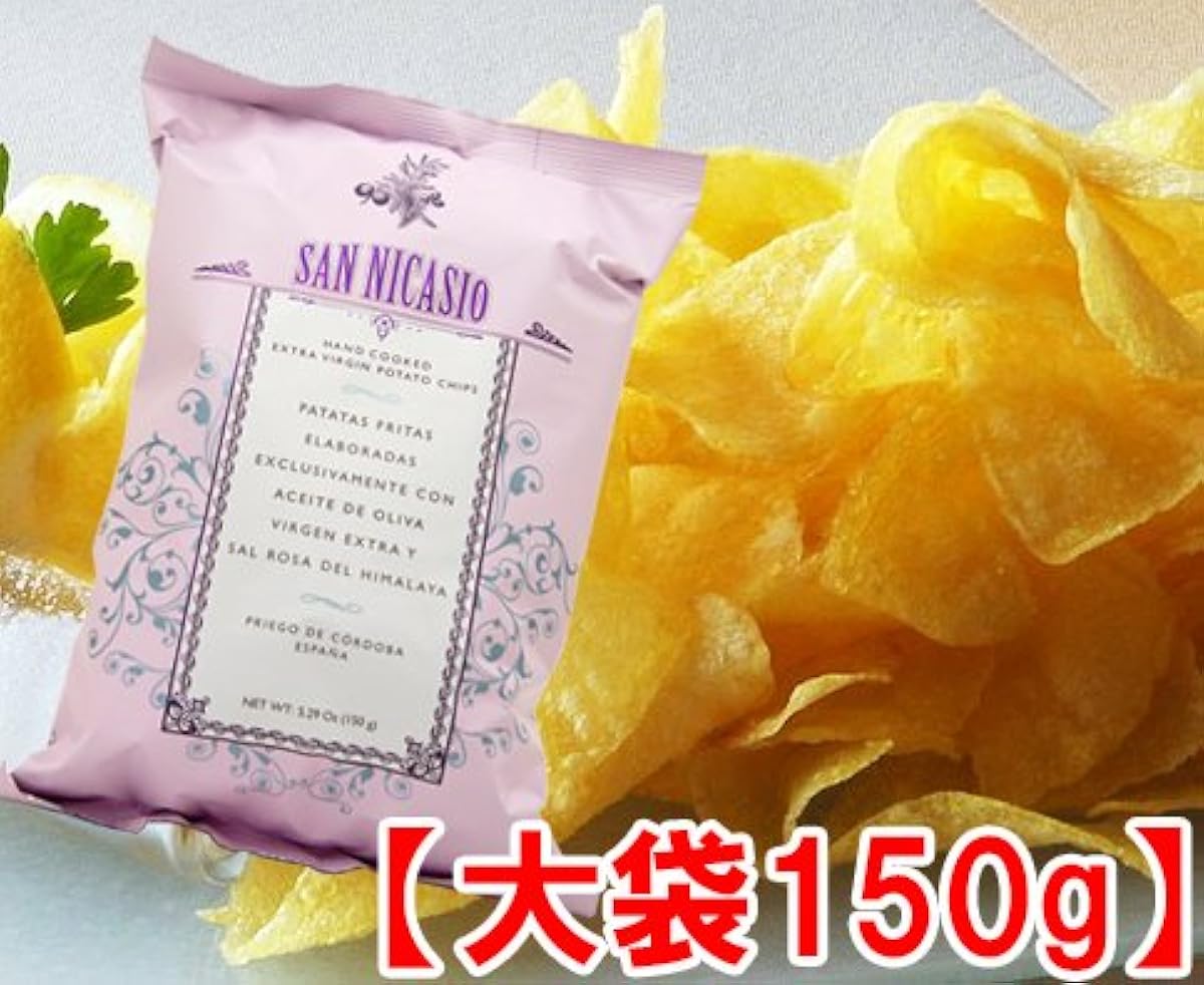 EV올리브 오일에 올렸 초호화로운 헬씨 포테이토 칩 150g (산 니카시오)((YHNCPF15))-