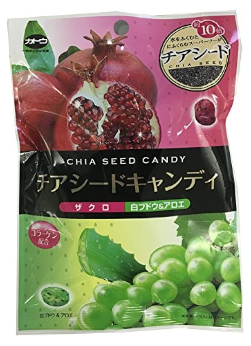 카토 제과 치아시드(Chia Seed) 캔디 90g×10 포-