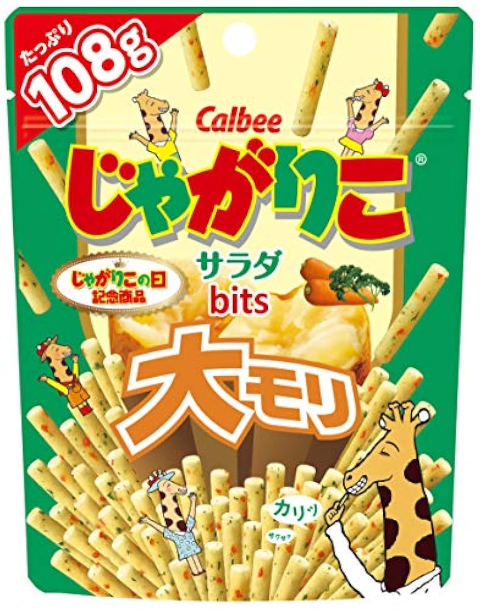 Calbee 쟈가리코 샐러드 bits 대숲 108g ×12 포