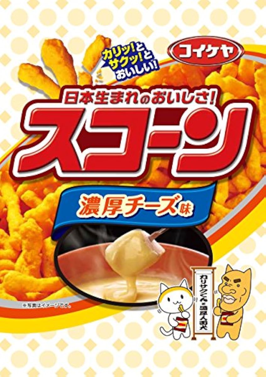 코이케야 스콘 농후 치즈 맛 80g×12 포-530212
