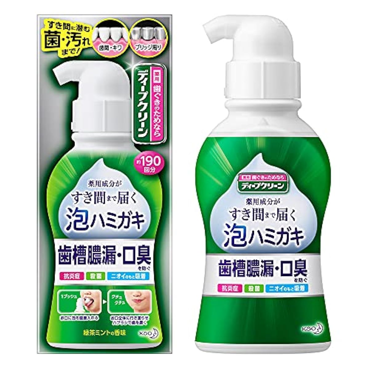 딥 클린 포하미가키 190ml 〔의약부외품〕 190밀리미터 (x 1)
