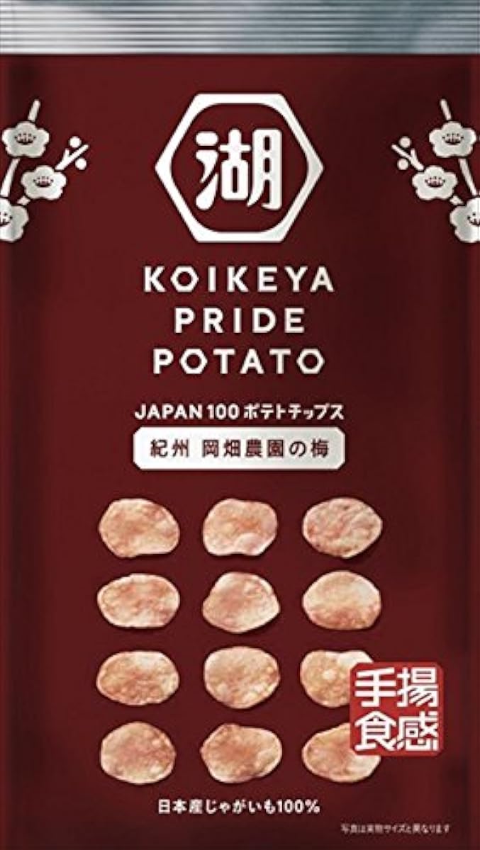 코이케야 KOIKEYA PRIDE POTATO 수양식감 기슈우강 전농원의 우메나무 60g×12 포-530239 (2018-01-15)