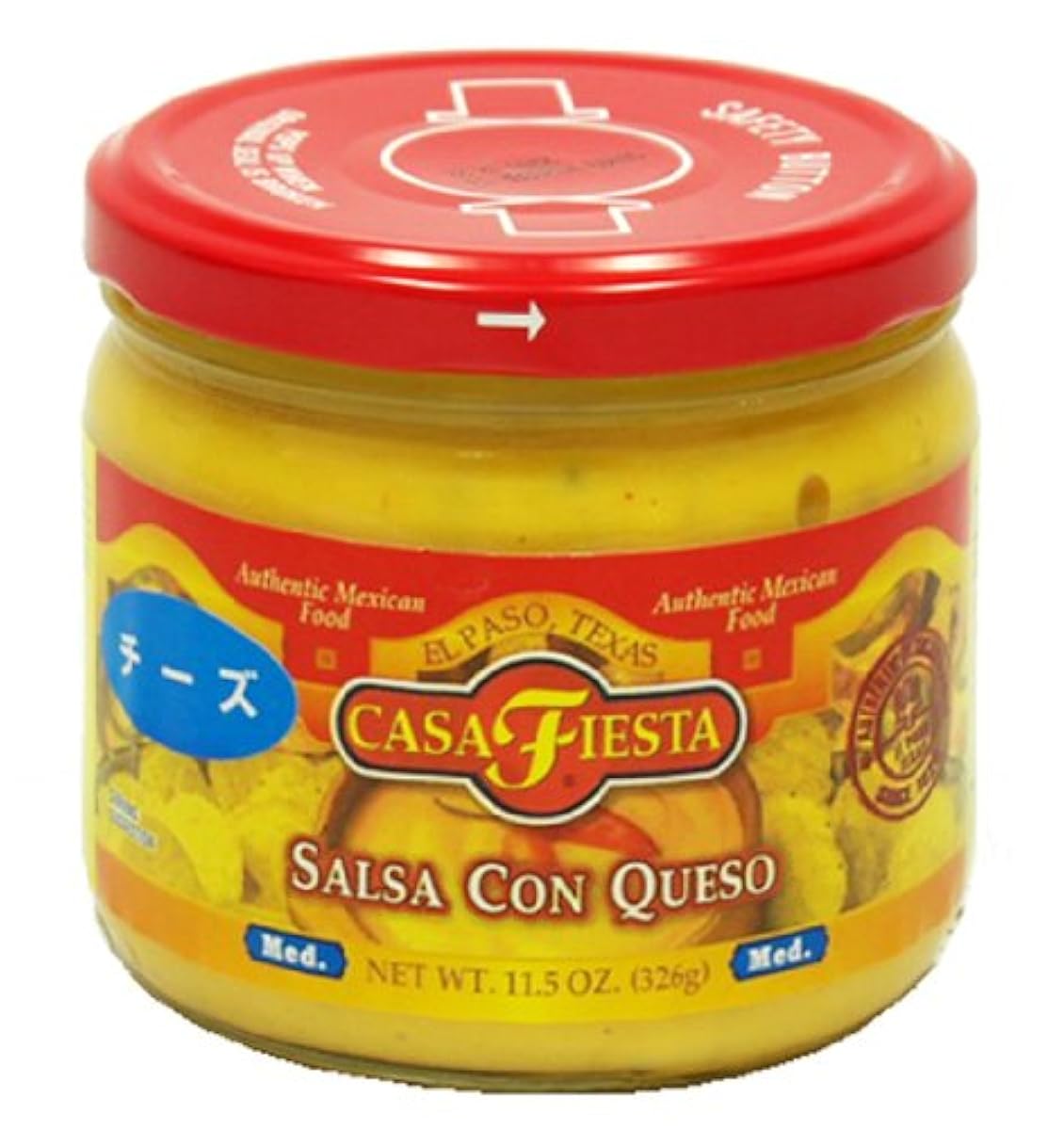 casa fiesta 살사 콘 개 소 치즈 디푸 326g-