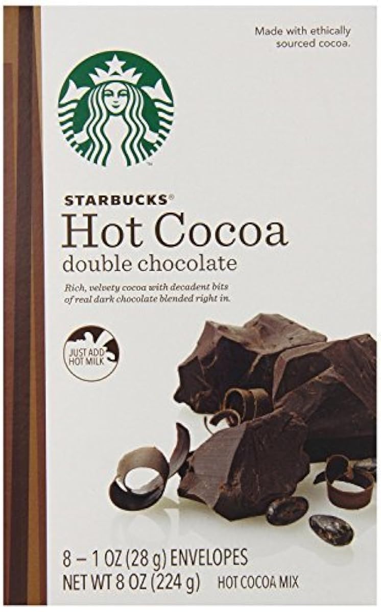 Starbucks Hot Cocoa스타벅스 핫 코코아 더블 초콜릿 224g -